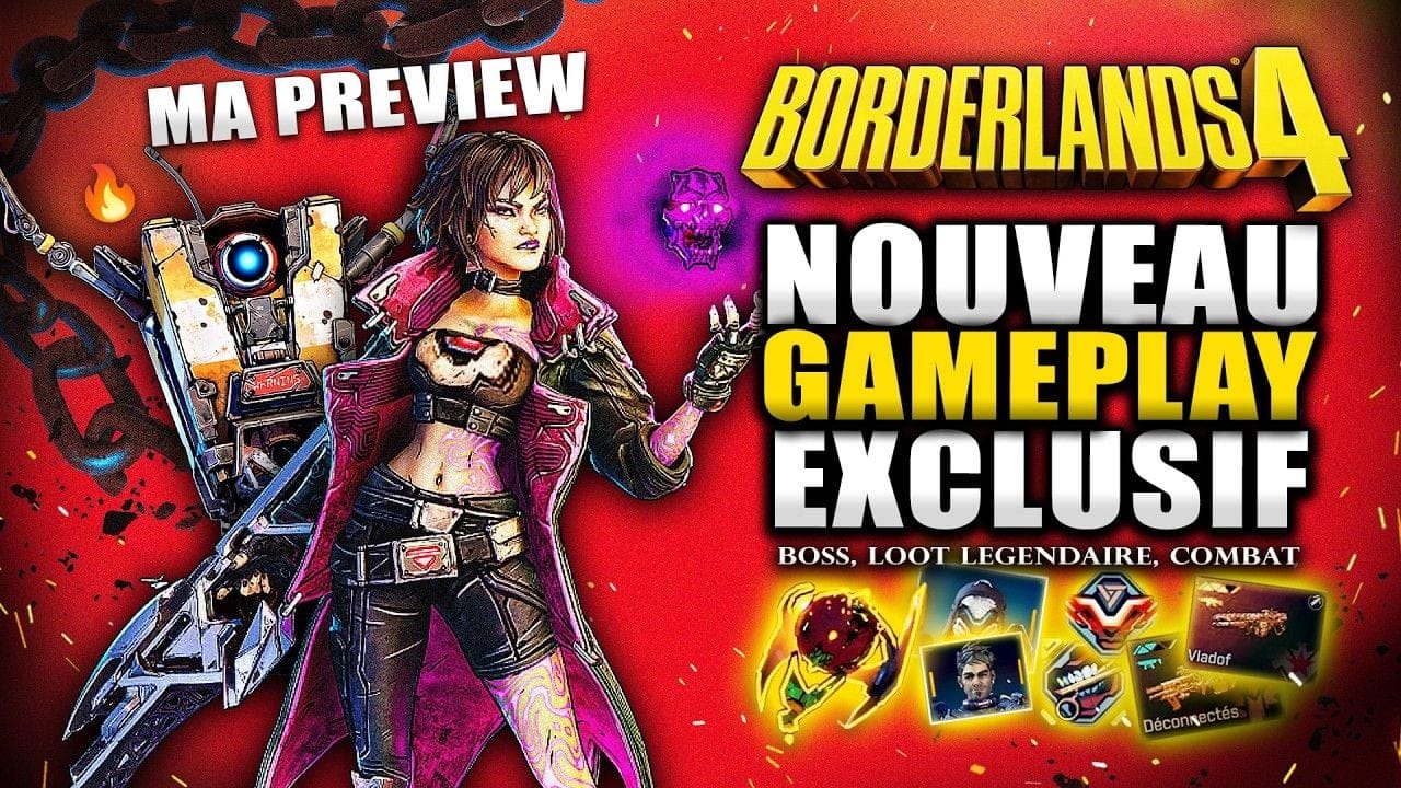 J'ai Joué à BORDERLANDS 4 ! MA PREVIEW ! (GAMEPLAY EXCLUSIF) Boss, Loot Légendaire, ...