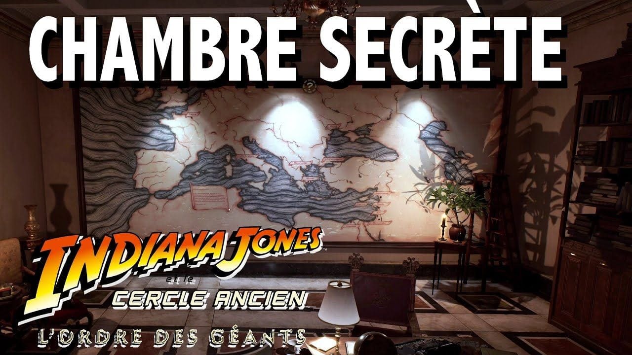 ÉNIGME TROUVER LA CHAMBRE SECRÈTE L'ORDRE DES GÉANTS INDIANA JONES ET LE CERCLE ANCIEN