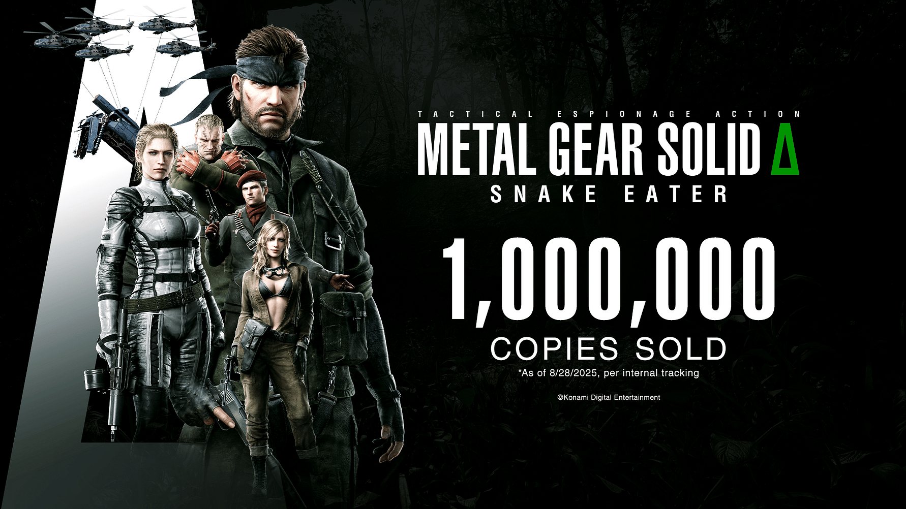 Metal Gear Solid Delta : Snake Eater s'est déjà vendu à un million d'exemplaires