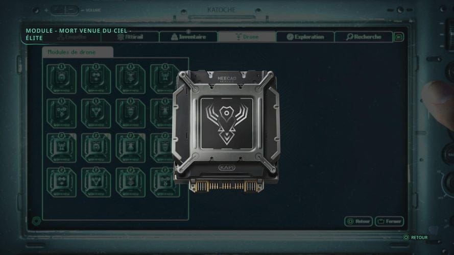 Liste et emplacement des modules de drone | Guide Hell Is Us