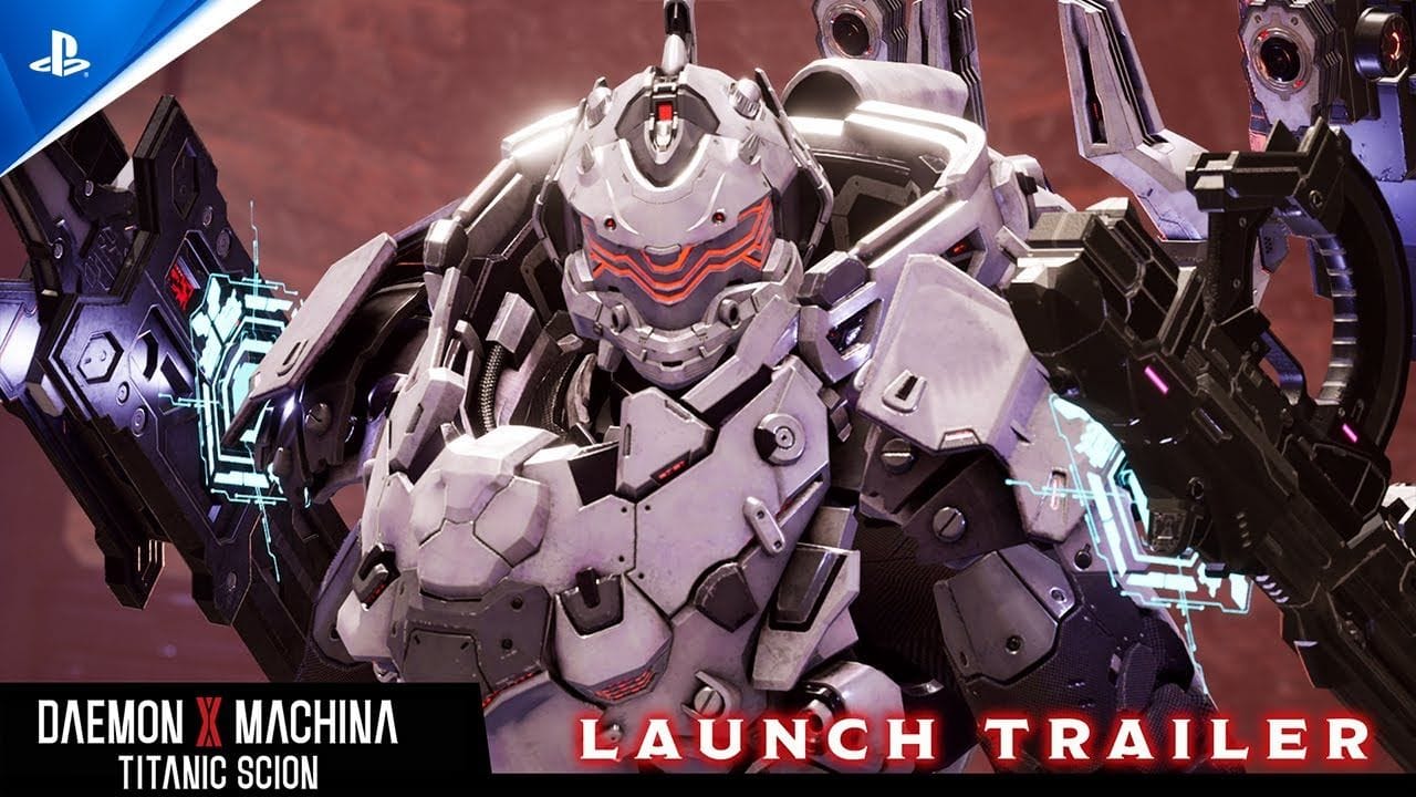 Daemon X Machina: Titanic Scion - Launch Trailer | PS5 Games