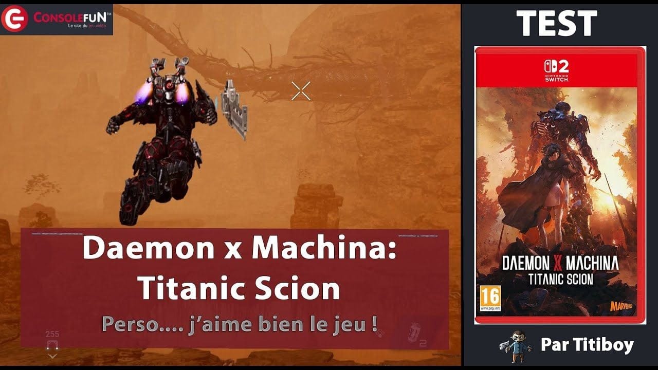🤖 [TEST / PREVIEW] Daemon X Machina: Titanic Scion – Switch 2, PS5, Xbox & PC ! 🚀🎮