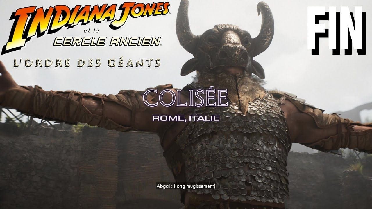 L'ORDRE DES GÉANTS INDIANA JONES ET LE CERCLE ANCIEN FIN - COMMENT VAINCRE ABGAL BOSS FIGHT FINAL