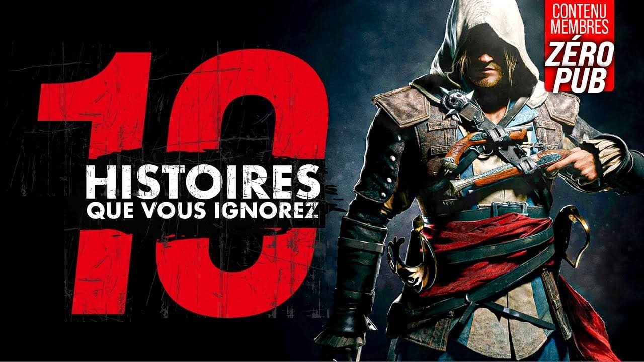 Assassin's Creed : Suite de Black Flag, le fils de Desmond, mort de Junon..🔥 10 HISTOIRES CACHÉES