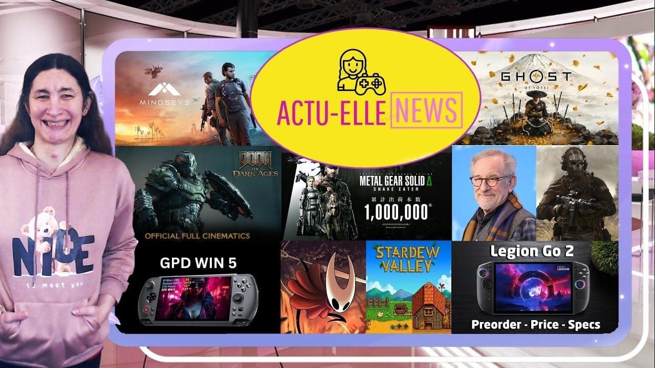 Actu Elle News 7 septembre 2025(Metal Gear Delta, Silksong, Yotei, CoD et plus)