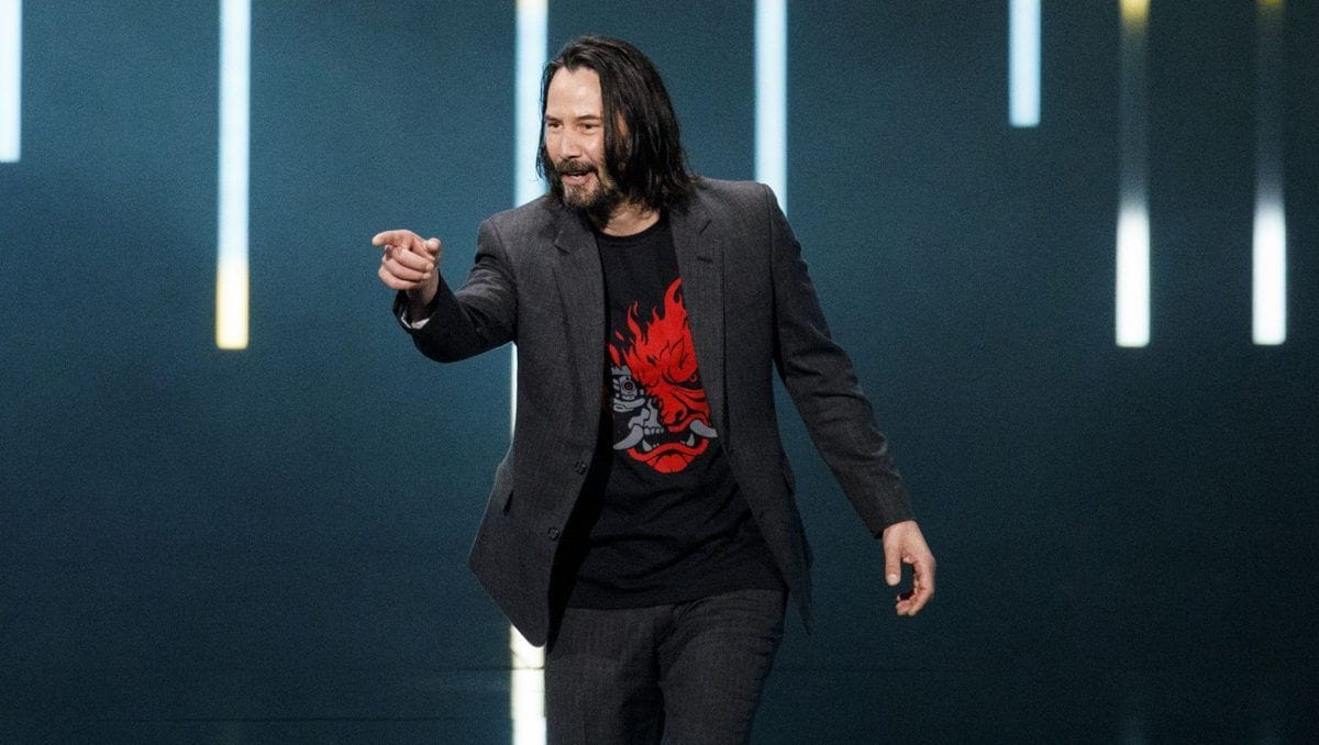 Keanu Reeves, déclare qu'il veut "absolument" jouer dans Cyberpunk 2