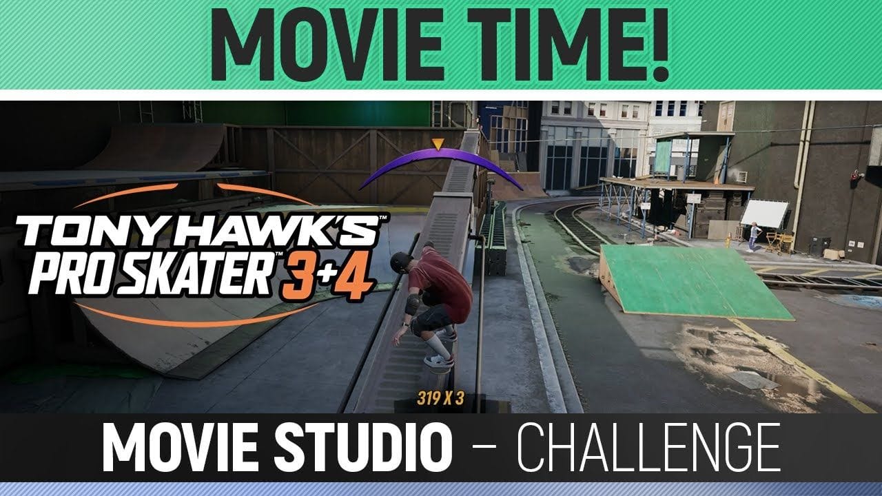 Tony Hawk's Pro Skater 3+4 - Movie Time! - Movie Studio - Challenge