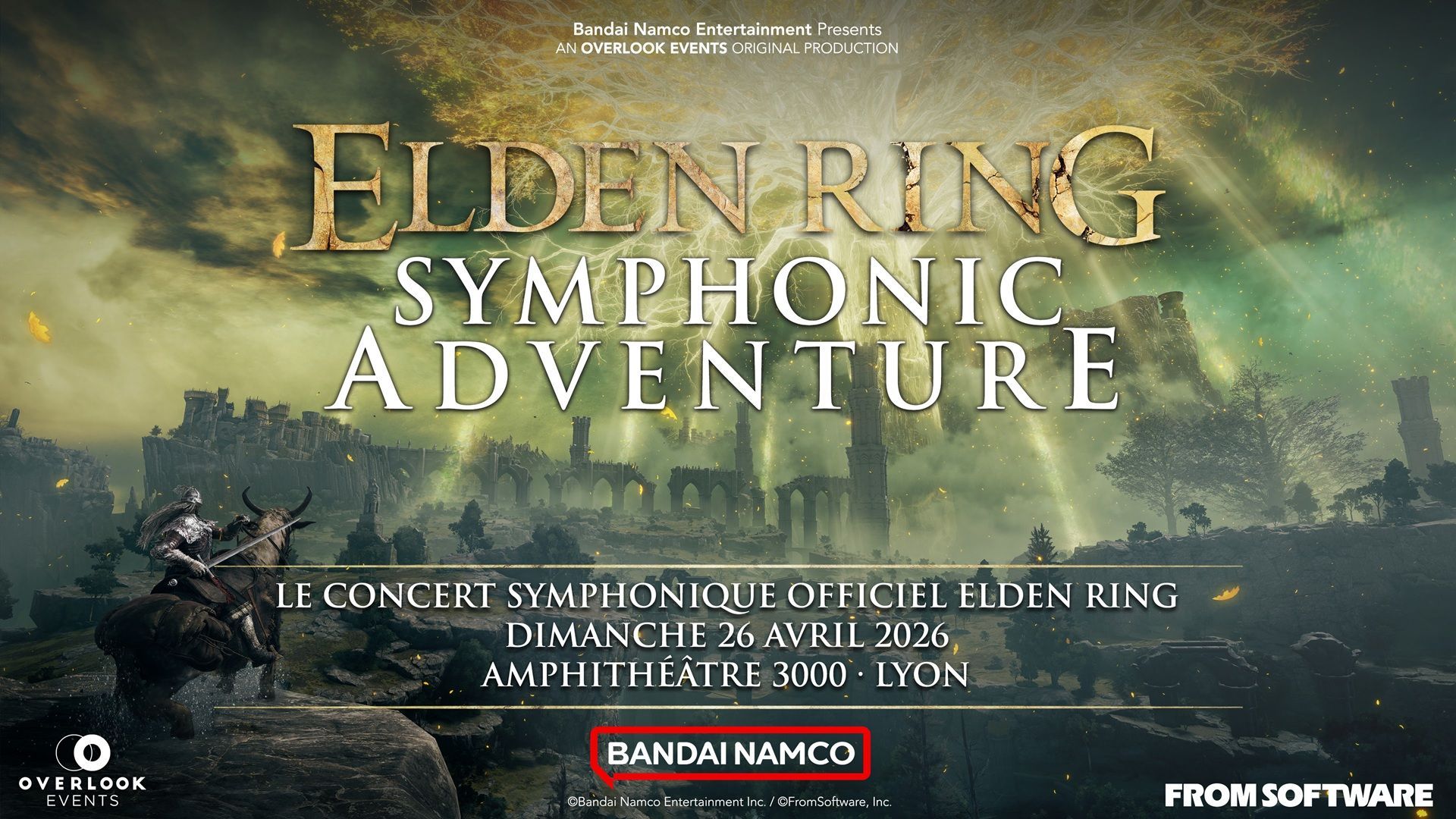 Elden Ring Symphonic Adventure - Le concert immersif arrive à Lyon en avril 2026