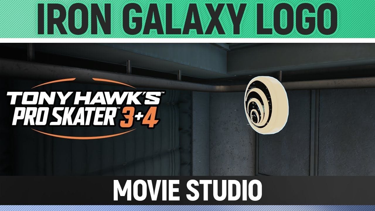 Tony Hawk's Pro Skater 3+4 - Movie Studio - Iron Galaxy Logo Location