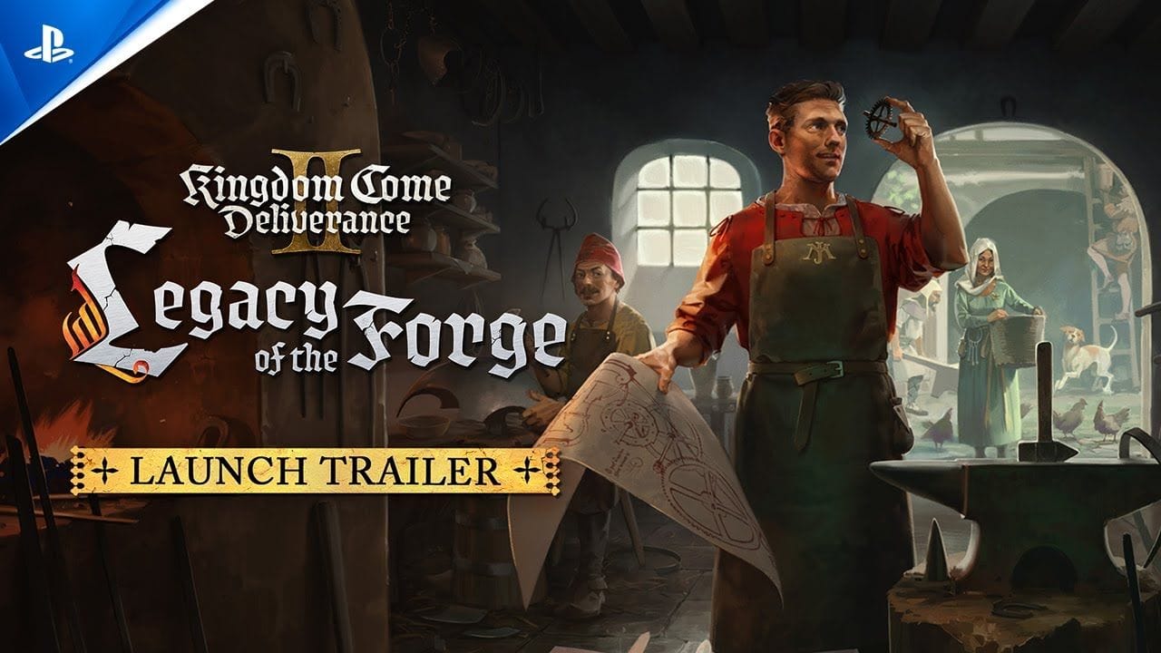Kingdom Come: Deliverance II - Legacy of the Forge DLC Launch Trailer | PS5 Games