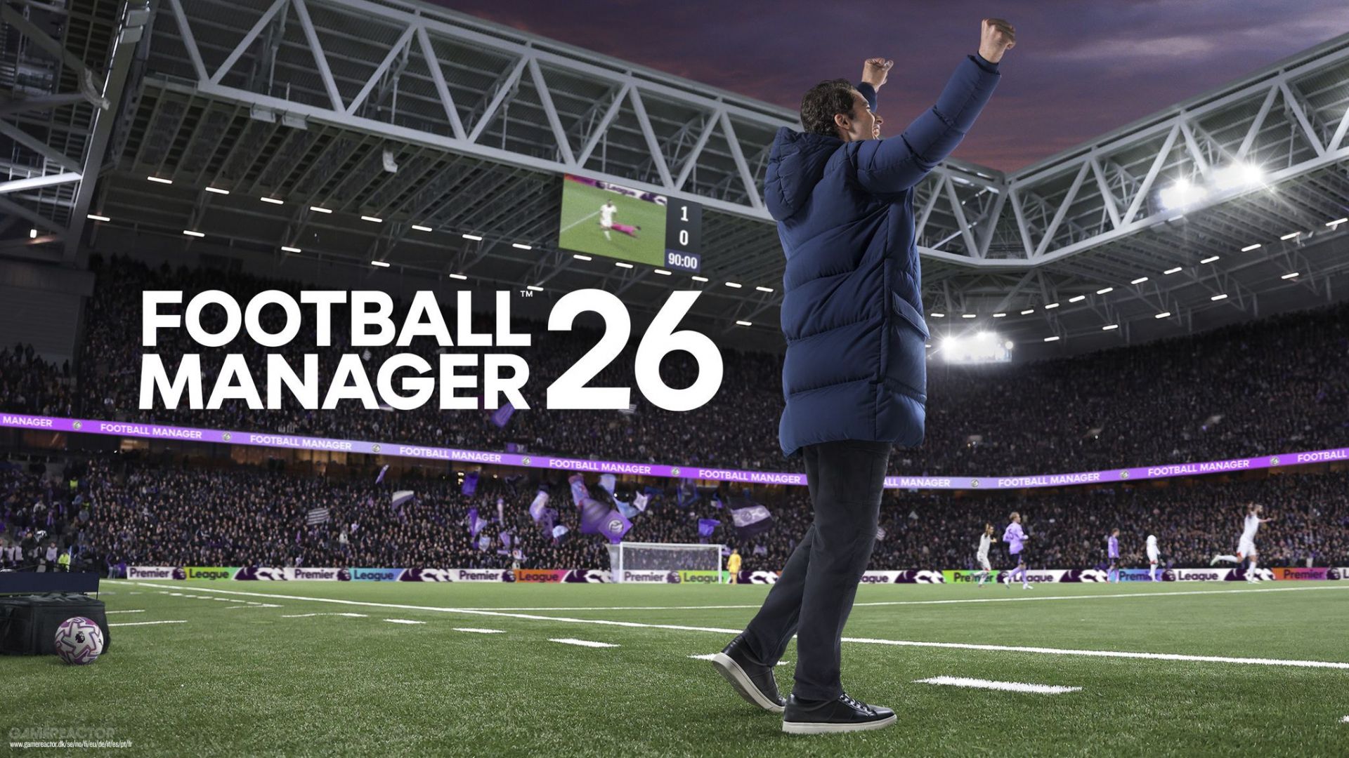 Football Manager 26 qui sortira le 4 novembre