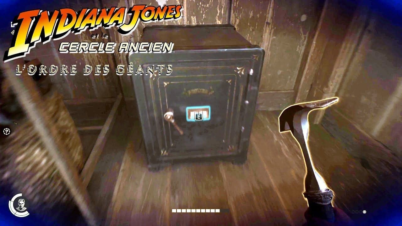 CODE DU COFFRE QUAI TROUVER UN BATEAU - L'ORDRE DES GÉANTS INDIANA JONES ET LE CERCLE ANCIEN