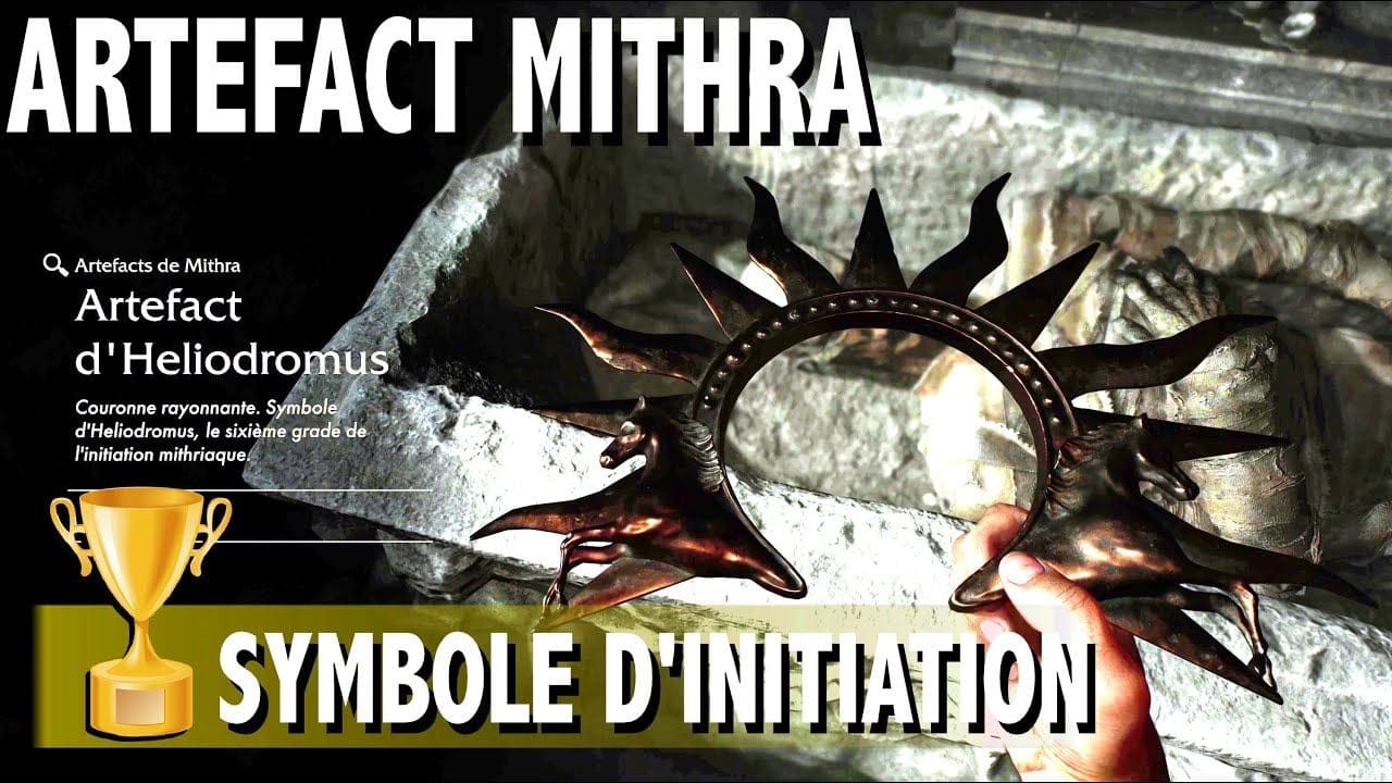 SYMBOLE D'INITIATION - ARTEFACT MITHRA 1/7 - L'ORDRE DES GÉANTS INDIANA JONES ET LE CERCLE ANCIEN