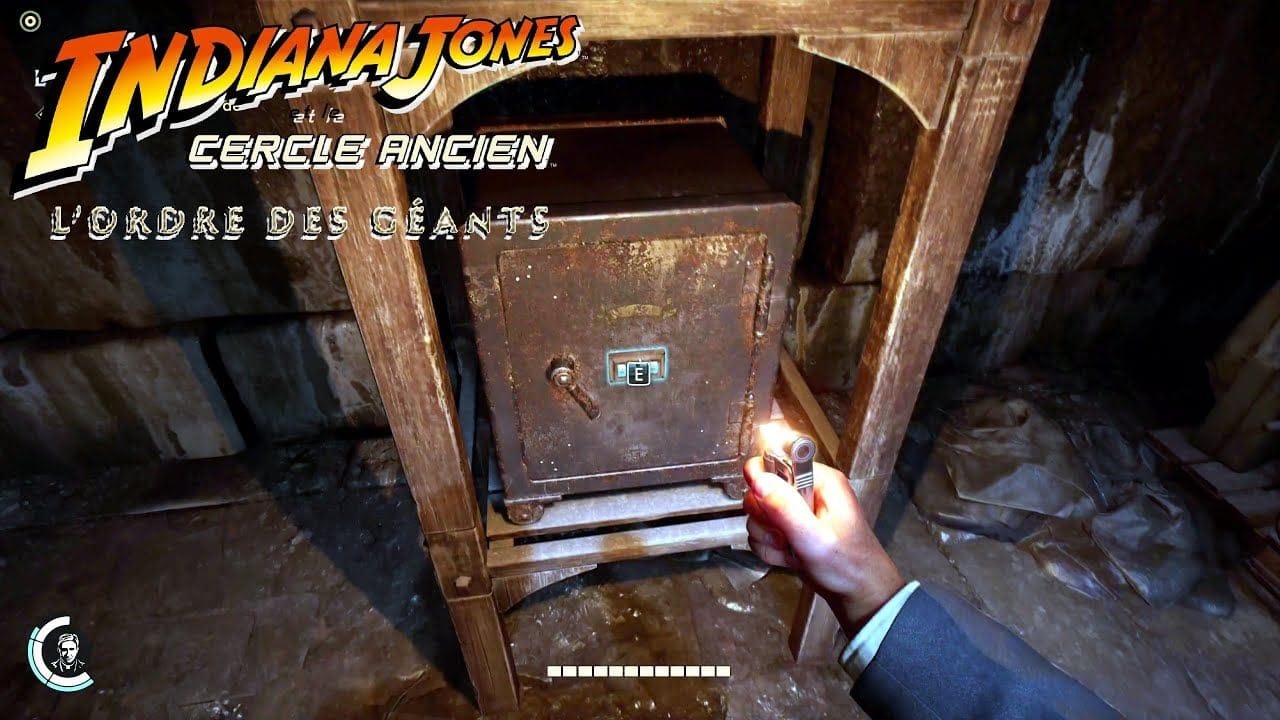 CODE DU COFFRE - TROUVER les Morceaux de CYLINDRE / CLERGÉ - L'ORDRE DES GÉANTS INDIANA JONES