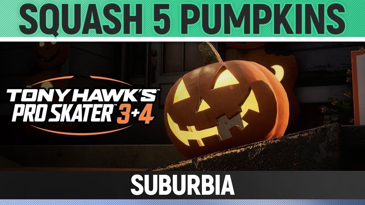 Tony Hawk's Pro Skater 3+4 - Suburbia - Squash 5 Pumpkins
