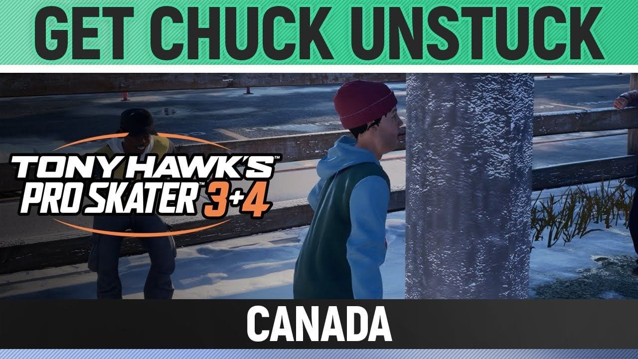Tony Hawk's Pro Skater 3+4 - Canada - Get Chuck Unstuck