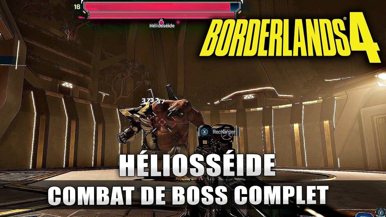 Borderlands 4 : Héliosséide - Combat de Boss COMPLET (Stratégie)