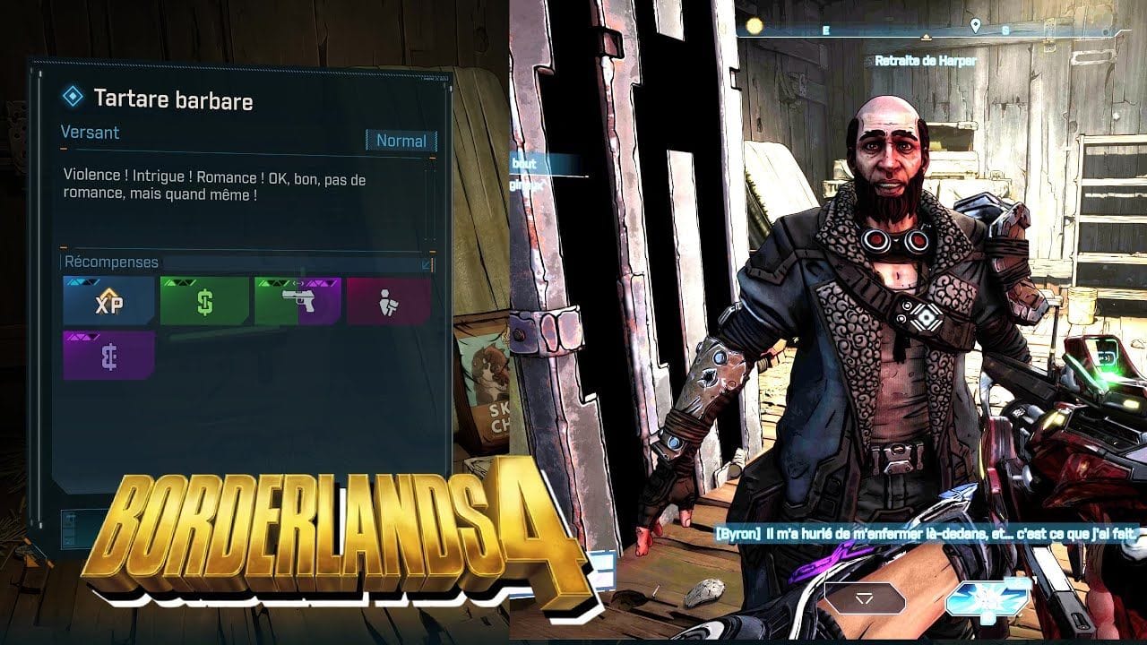 BORDERLANDS 4 - Tartare Barbare / Mission Secondaire
