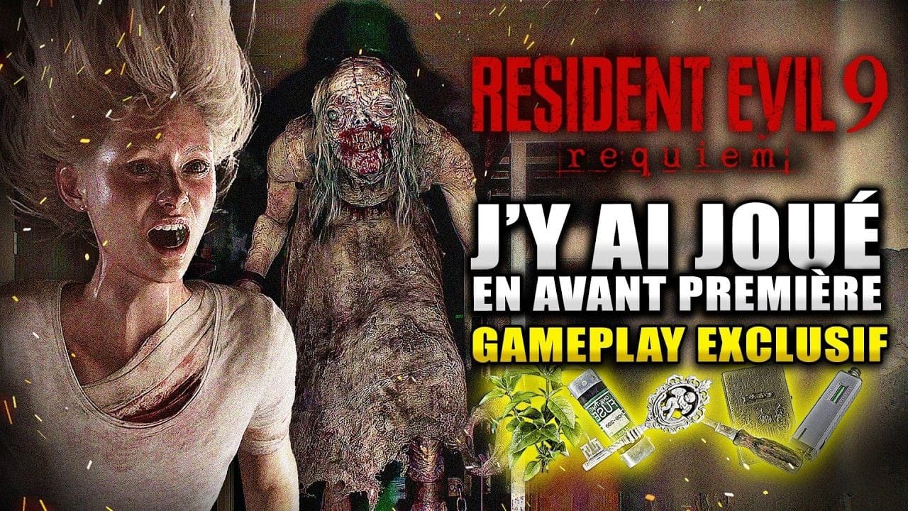J'ai Joué à RESIDENT EVIL 9 Requiem en AVANT PREMIÈRE 🔥Premier Avis ! (10 MIN DE GAMEPLAY)