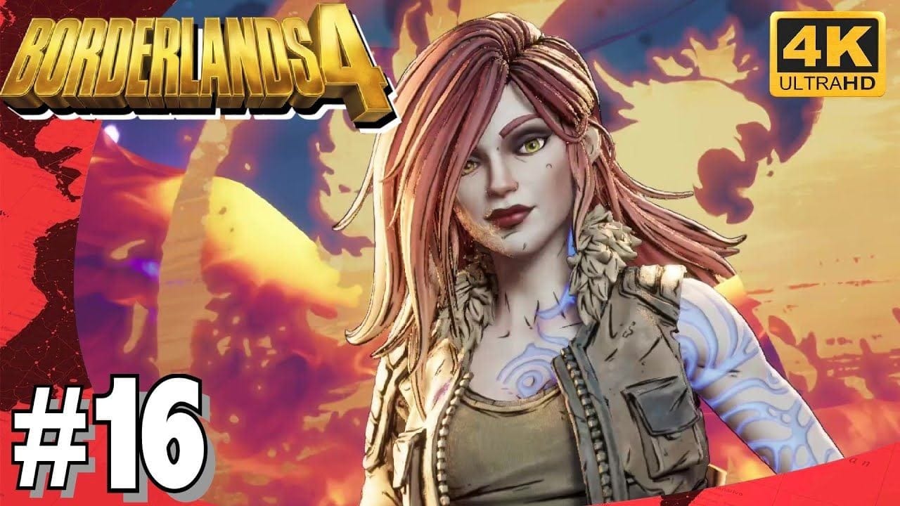 BORDERLANDS 4 -  UN JOUR UN UNIVERS - CALLIS DÉMENTE LUNAIRE Boss #16 4K Ultra RTX 5090