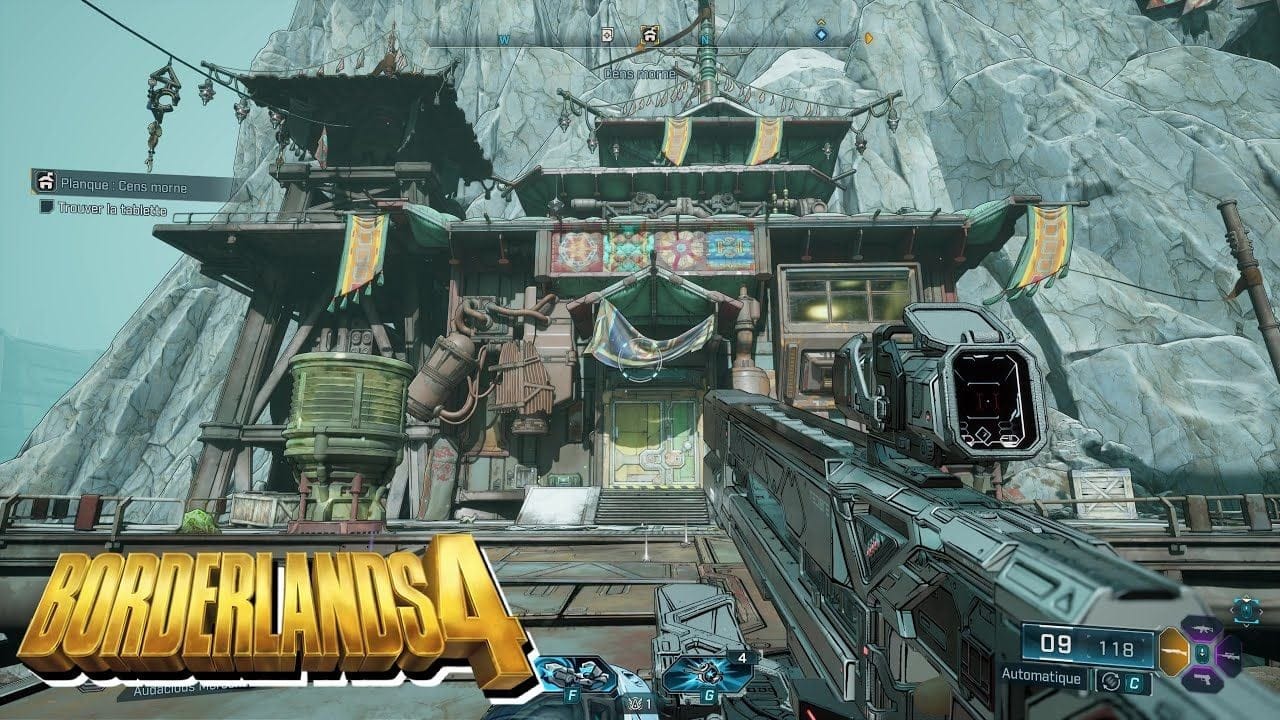 Planque Cens Morne - Massif des Aiguillons BORDERLANDS 4