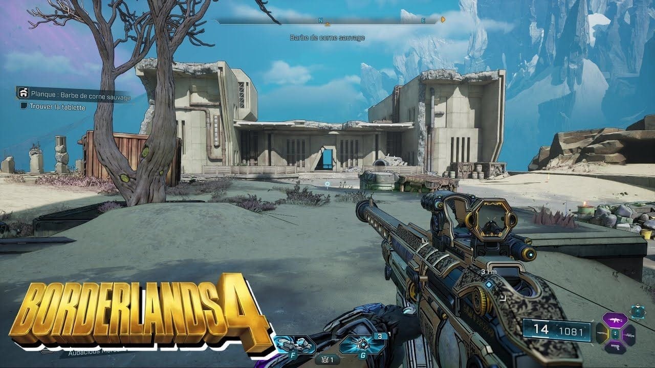 Planque Barbe de Corne Sauvage - Vieux Puisard  BORDERLANDS 4