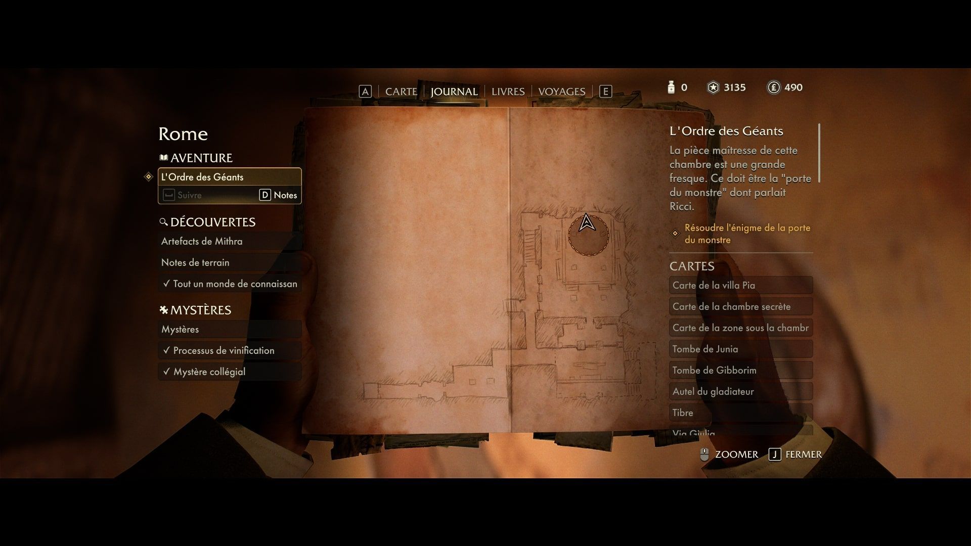 Comment résoudre l’énigme « La Porte du monstre » (L’Ordre des Géants) ? – Indiana Jones et le Cercle Ancien