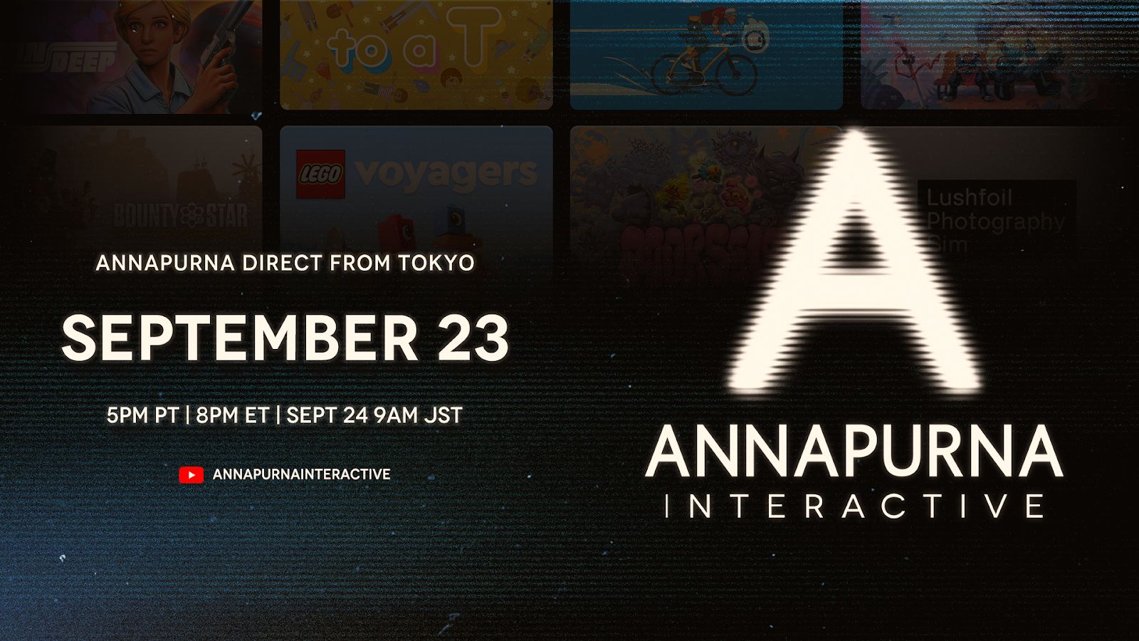 Annapurna Interactive organise un showcase la semaine prochaine.