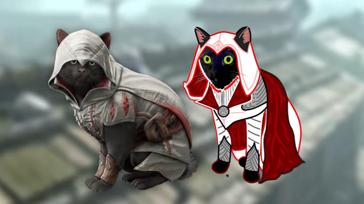 Ubisoft intègre le chat d'un fan dans Assassin's Creed Shadows