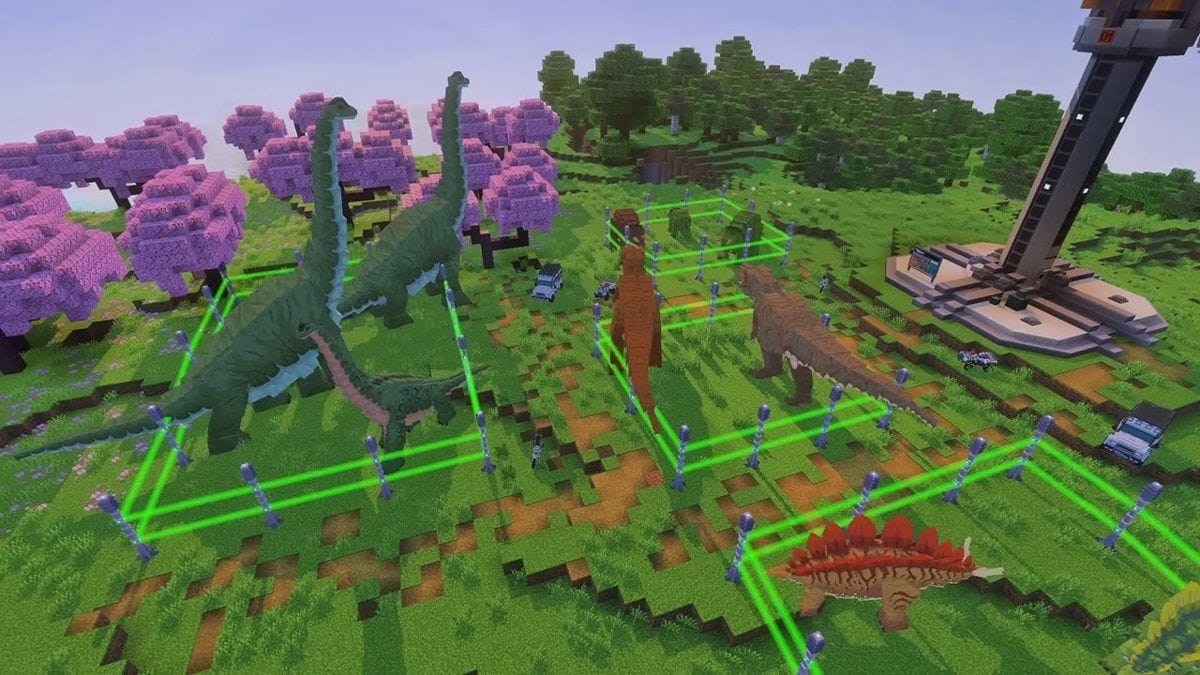 Minecraft x Jurassic World - Trailer officiel