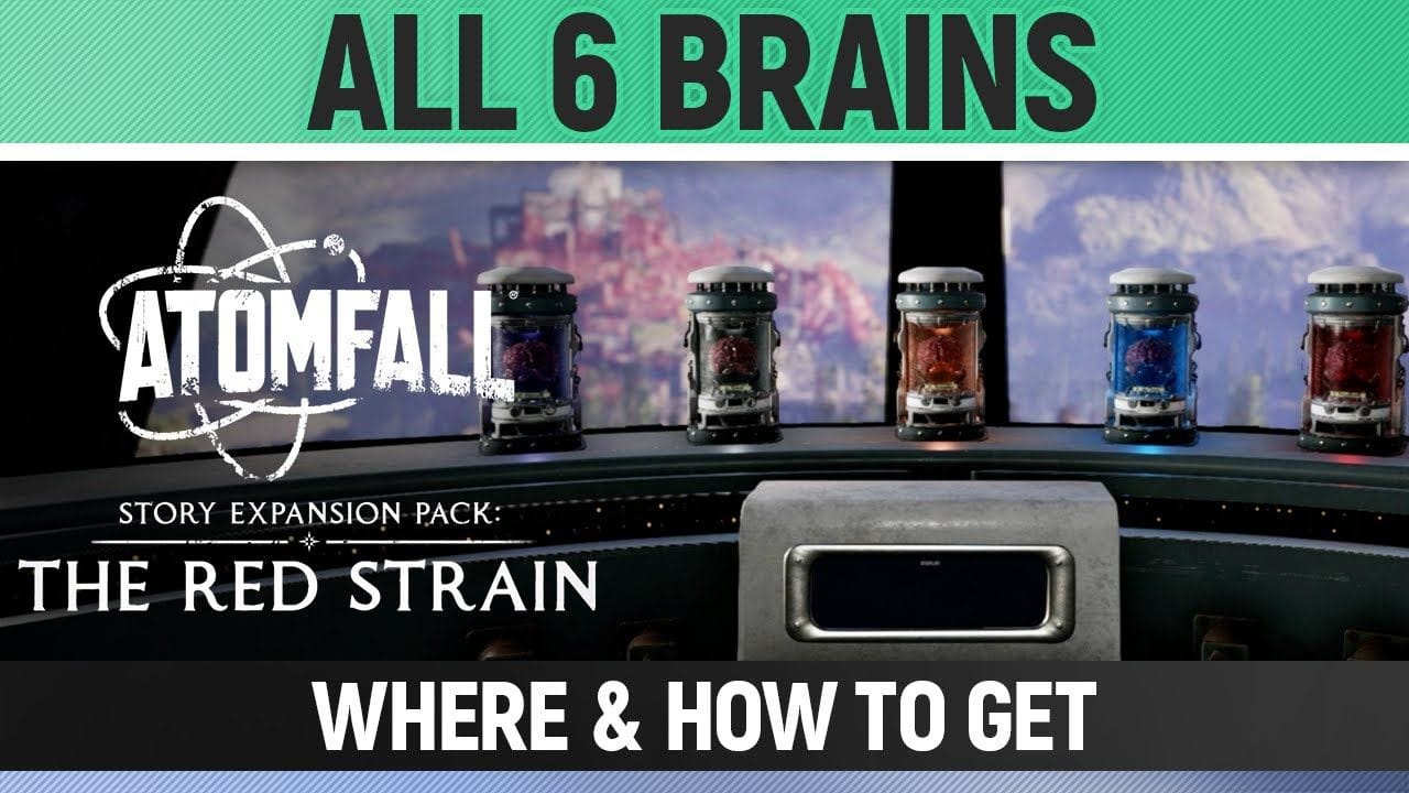 Atomfall: The Red Strain DLC - All 6 Brains - Where & How to get
