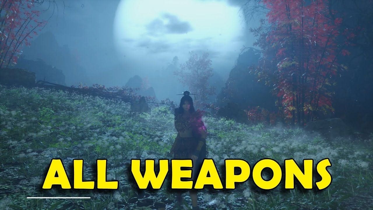 Wuchang Fallen Feathers - All Weapons Showcase