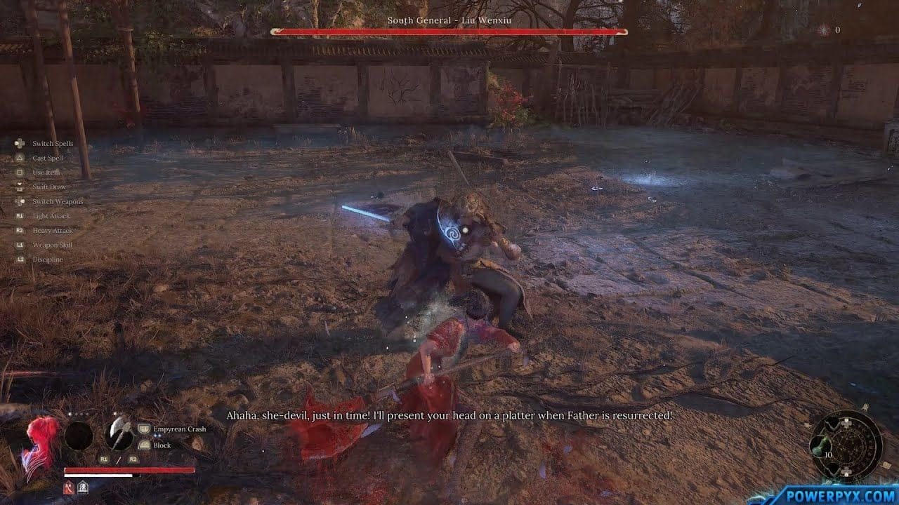 Wuchang Fallen Feathers South General - Liu Wenxiu Boss Fight & Location