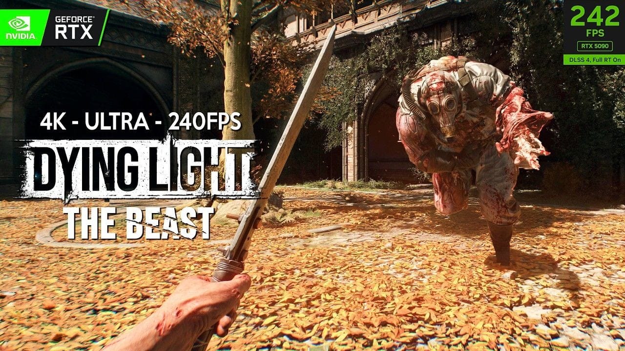 DYING LIGHT THE BEAST First 1 Hour Gameplay RTX 5090 | Biggest OPEN WORLD RPG ZOMBIE Survival