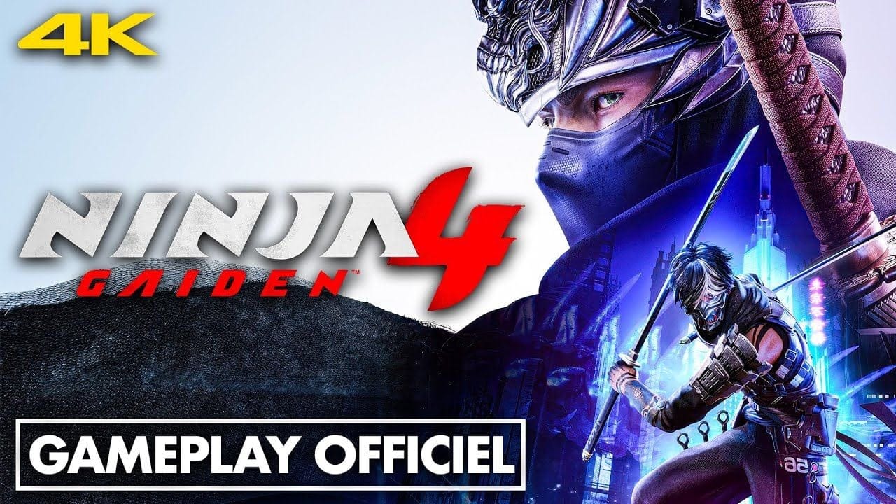Ninja Gaiden 4 : Voici 13 NOUVELLES MINUTES de gameplay inédites en 4K 💥