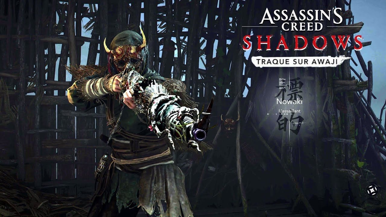 COMMENT BATTRE NOWAKI BOSS FIGHT - Inversion des Rôles ASSASSIN'S CREED SHADOWS TRAQUE SUR AWAJI