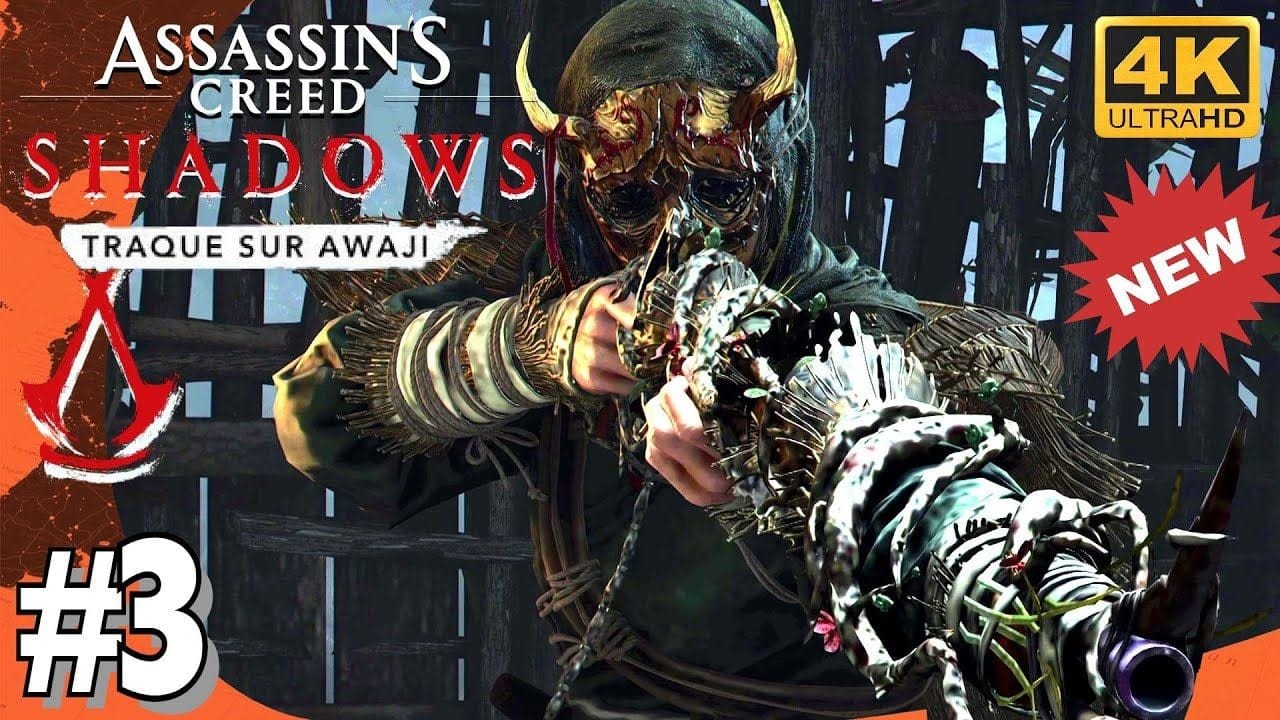 ASSASSIN'S CREED TRAQUE SUR AWAJI - Neutralisation de NOWAKI - IMAGAWA TOMEJI - YASUHIRA