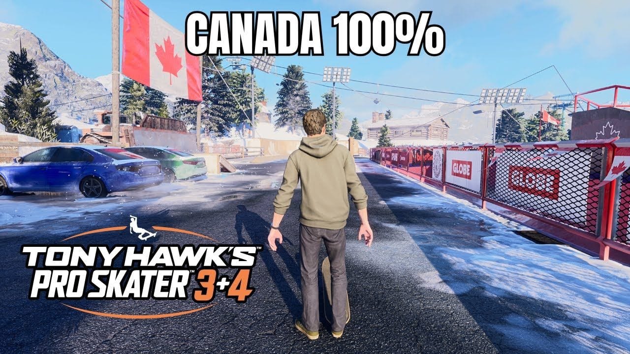 Tony Hawk's Pro Skater 3+4: Canada Walkthrough - All Park Goals and Collectibles