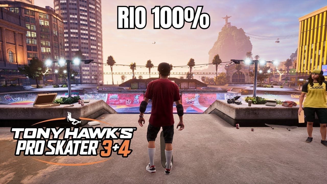 Tony Hawk's Pro Skater 3+4: Rio Walkthrough - Gold Medal and Collectibles