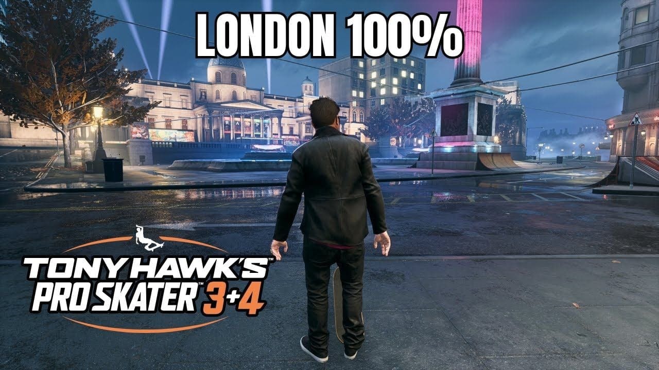 Tony Hawk's Pro Skater 3+4: London Walkthrough - All Park Goals and Collectibles