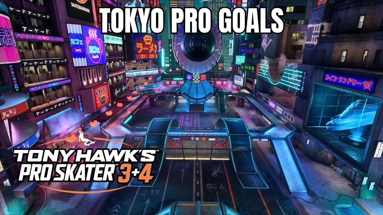 Tony Hawk's Pro Skater 3+4: Tokyo Walkthrough - Platinum Medal