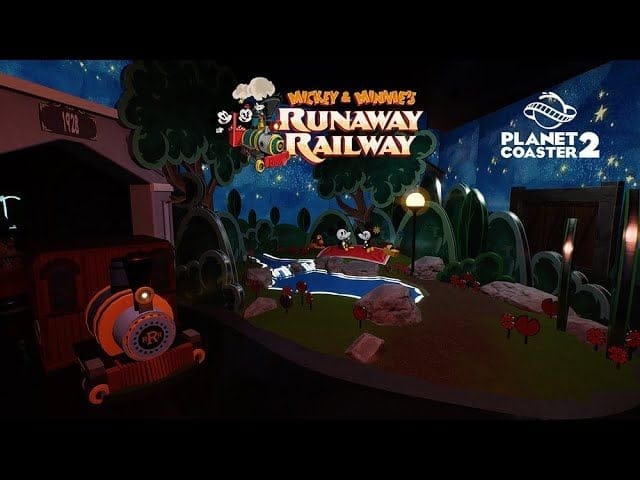 Mickey & Minnie's Runaway Railway | Hollywood Studios | Planet Coaster 2