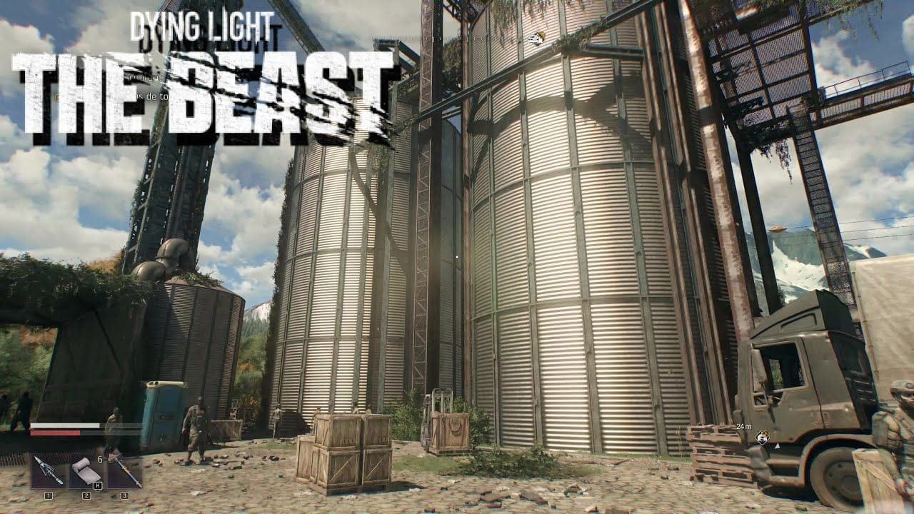 SILOS ZONE SÉCURISÉE Rétablir le Courant / Trésor C3  + Arme Légendaire - DYING LIGHT THE BEAST