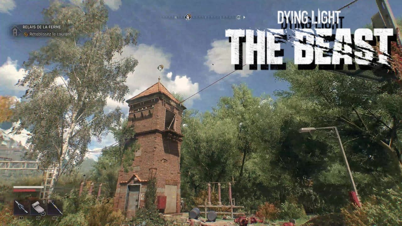 RELAIS DE LA FERME / SOUS STATION - MOD GEL - DYING LIGHT THE BEAST