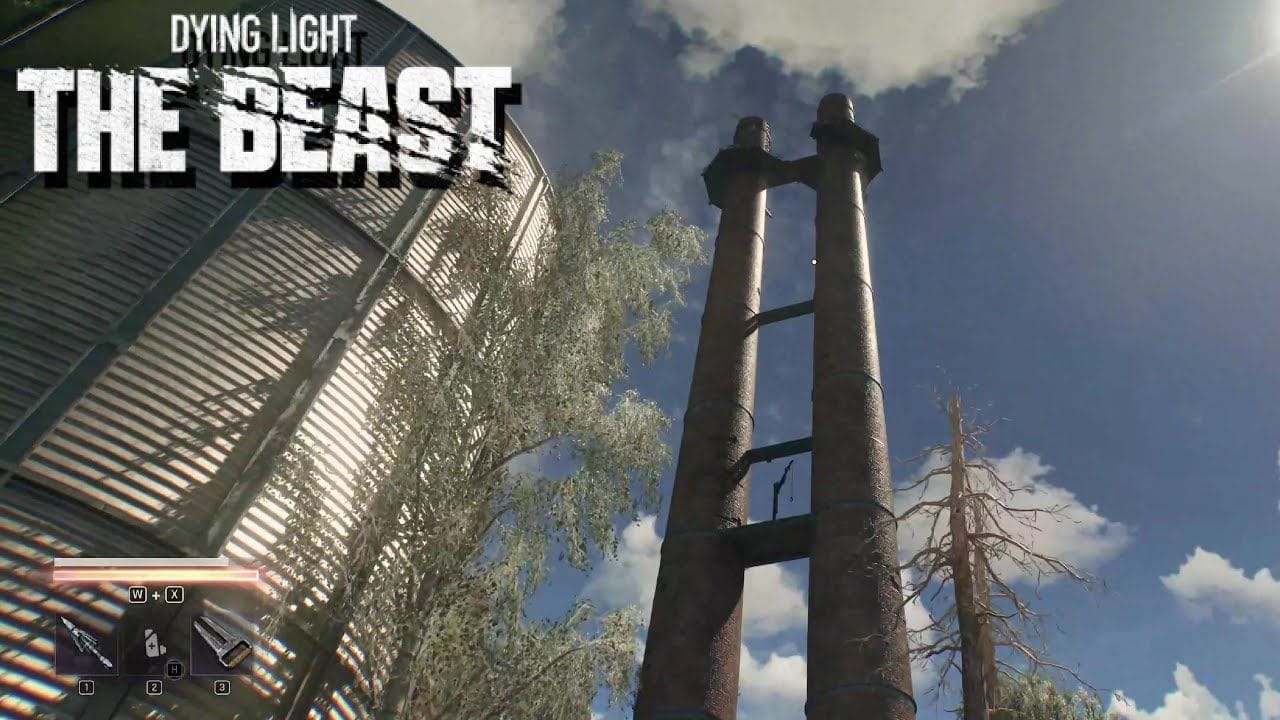 TOUR DES CHEMINÉES - Carte trésor A2 - Rétablir ENDROIT SÉCURISÉ - DYING LIGHT THE BEAST