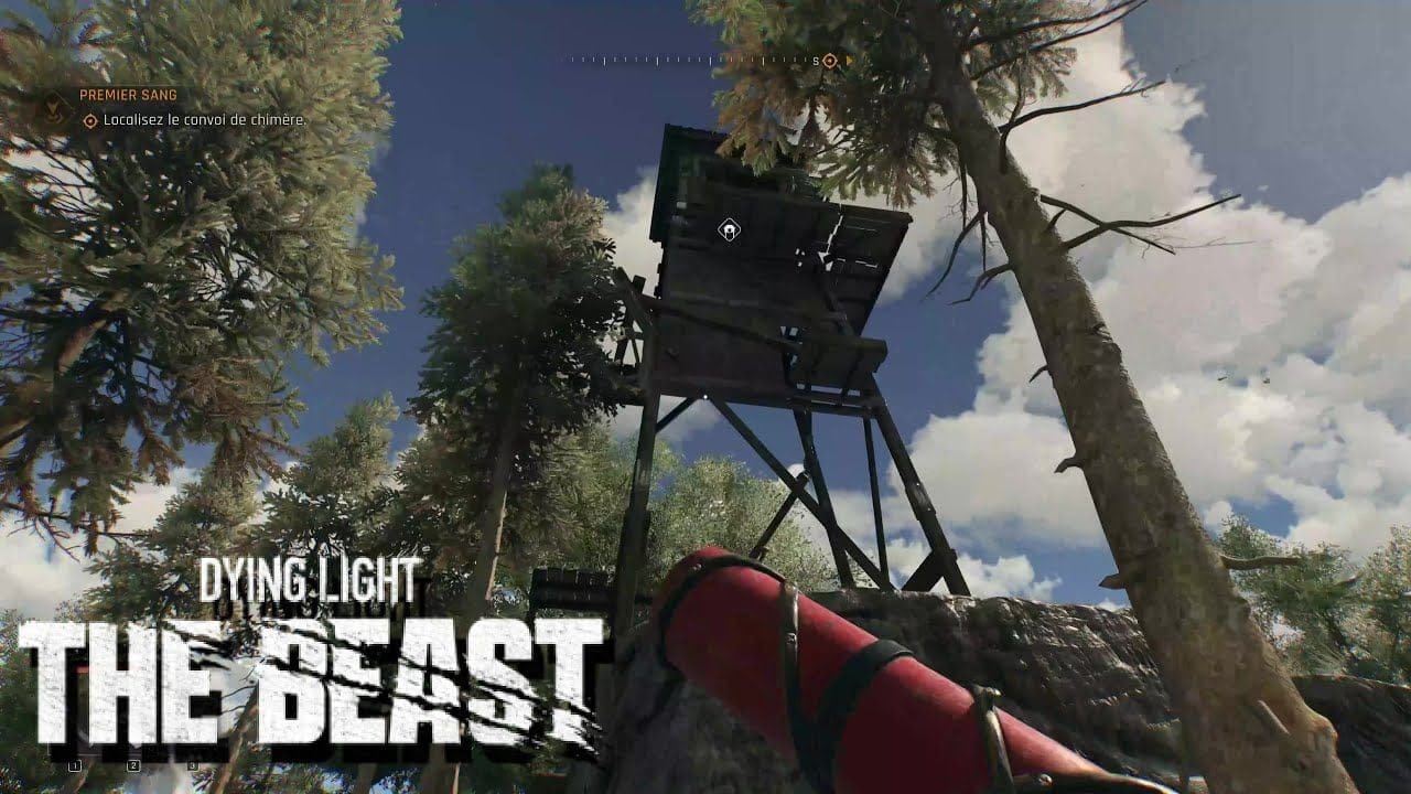 TOUR DE STATION DE MARCHANDISES - Carte trésor E4 - ENDROIT SÉCURISÉ - DYING LIGHT THE BEAST