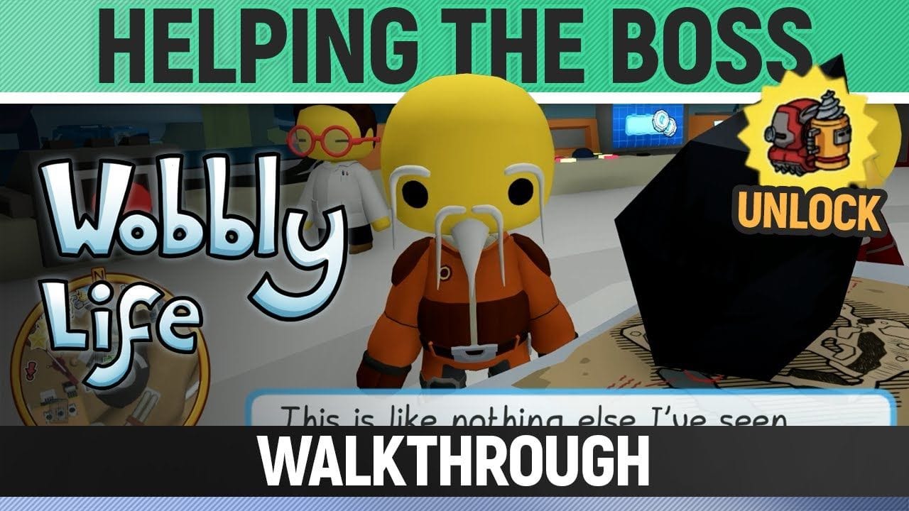 Wobbly Life - Task - Helping the Boss (Unlocks Drill Squat Outfit)