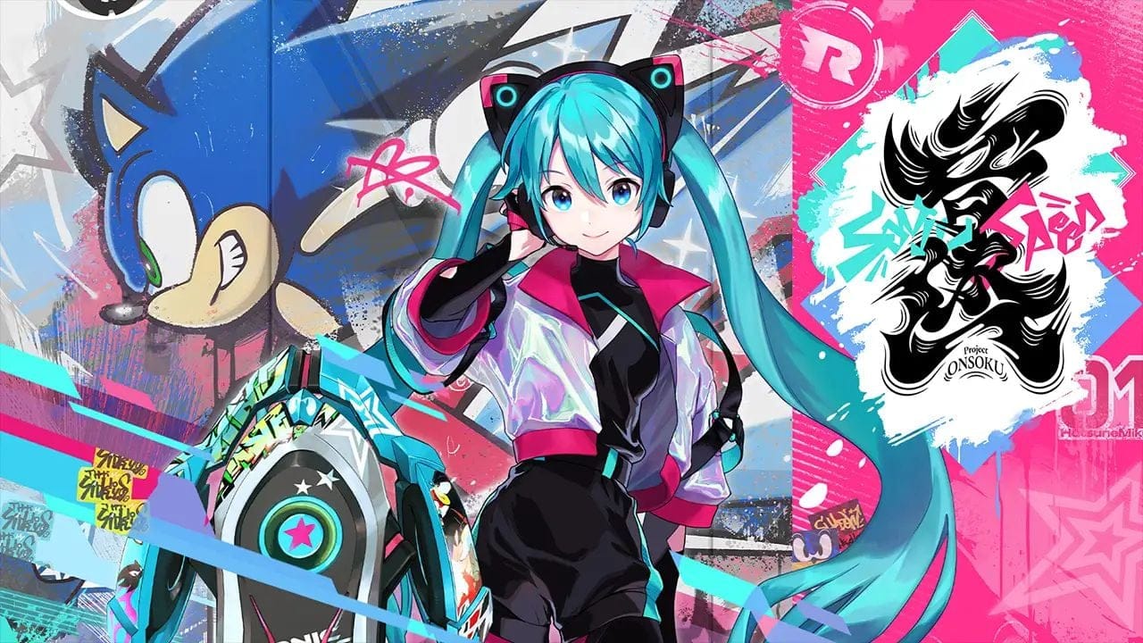 Hatsune Miku est arrivée pour Sonic Racing: Crossworlds