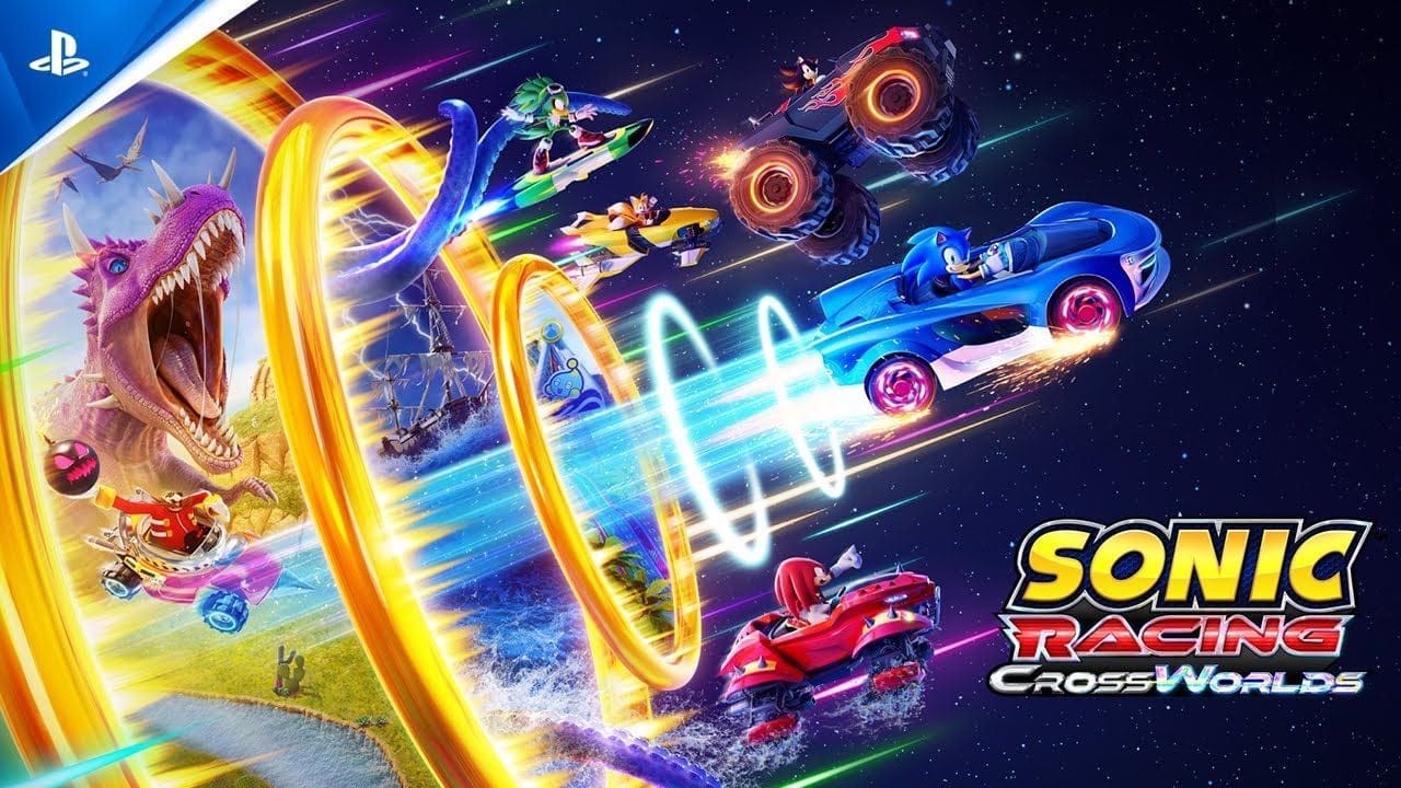 Sonic Racing: CrossWorlds - Launch Trailer | PS5 & PS4 Games