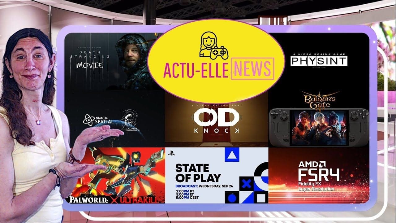 Actu Elle News 24 septembre 2025(Spéciale Kojima et plus)